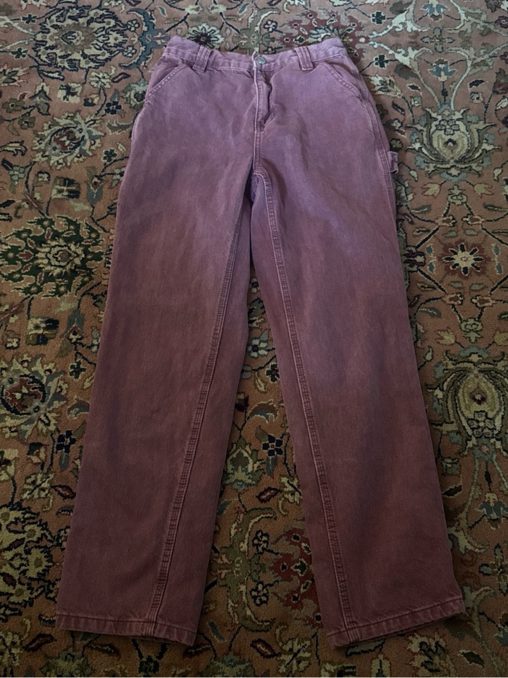 PacSun Mauve Highwaist Carpenter Pants